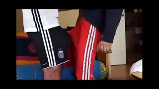 Straight buddies experimenting in narrative